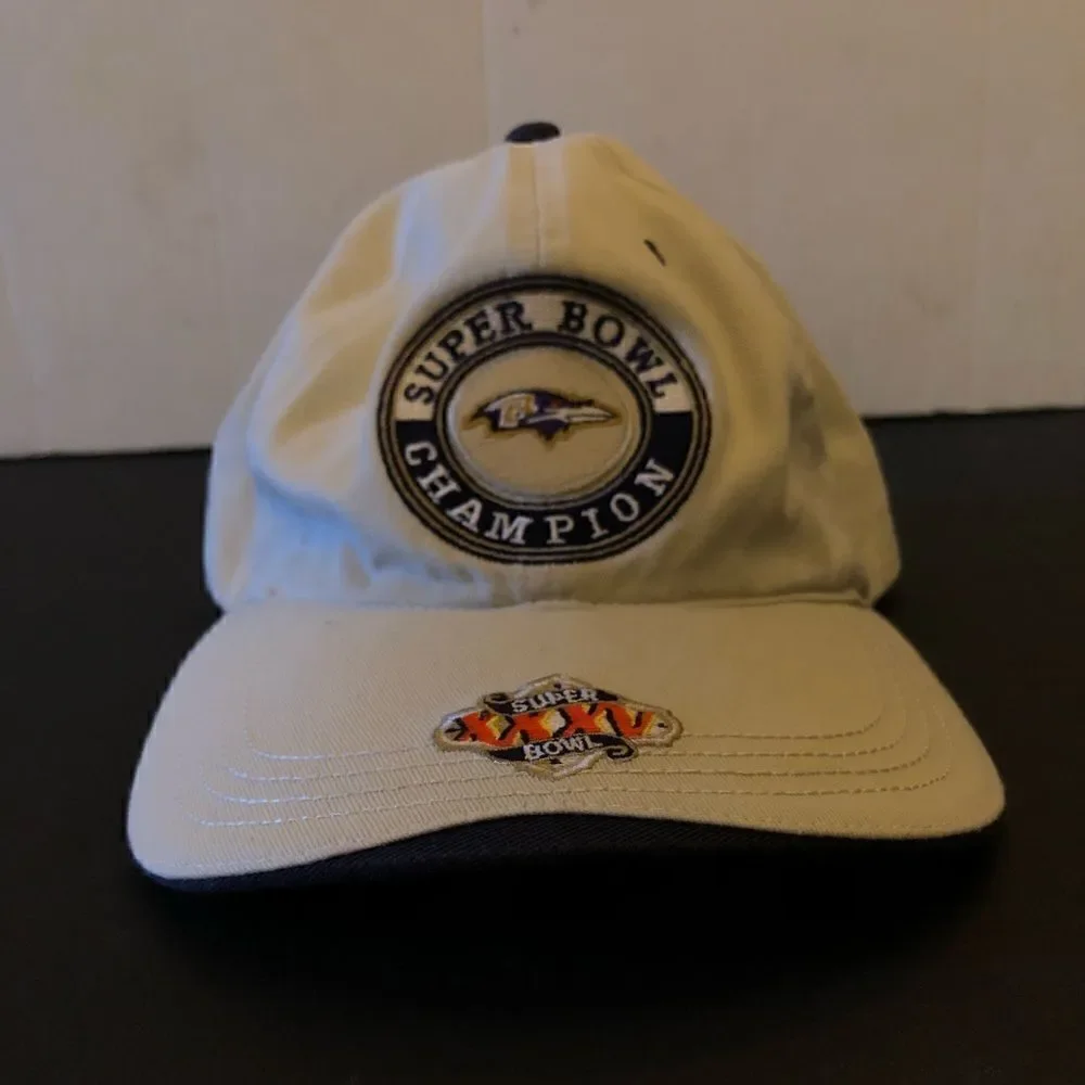 Super Bowl Champions XXXV Baseball Hat